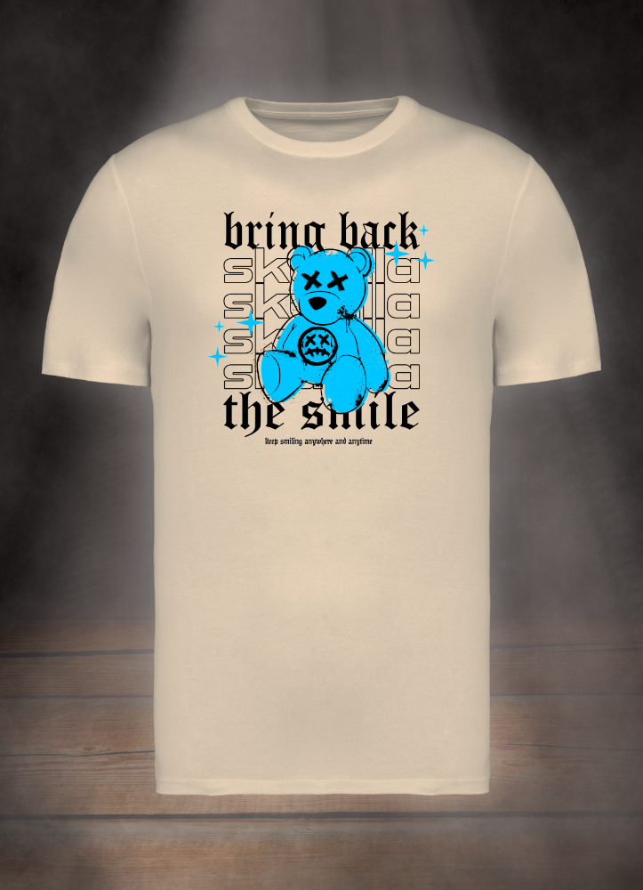 HERREN T-SHIRT #THE SMILE