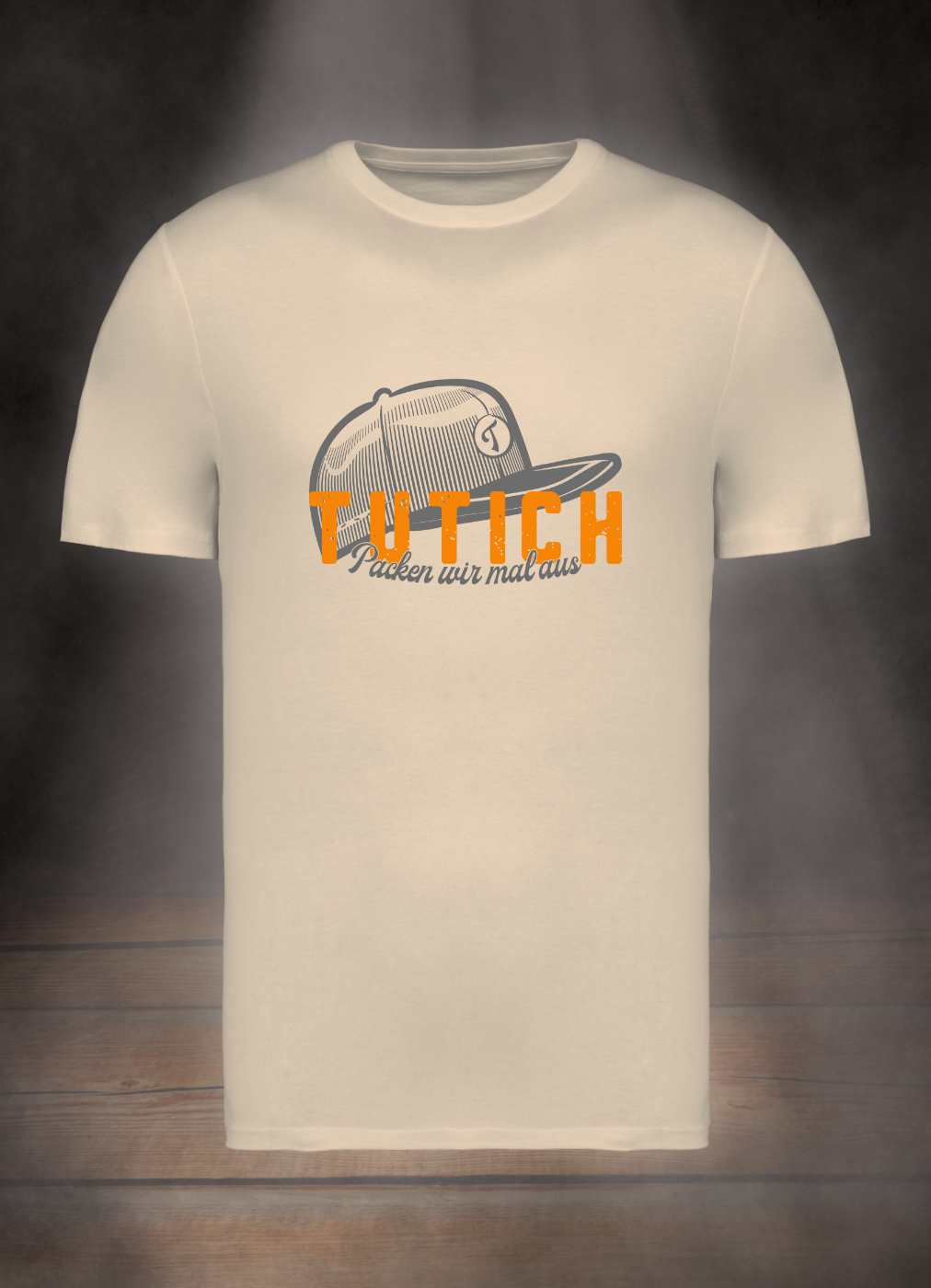 TUTICH HERREN T-SHIRT #AUSPACKEN