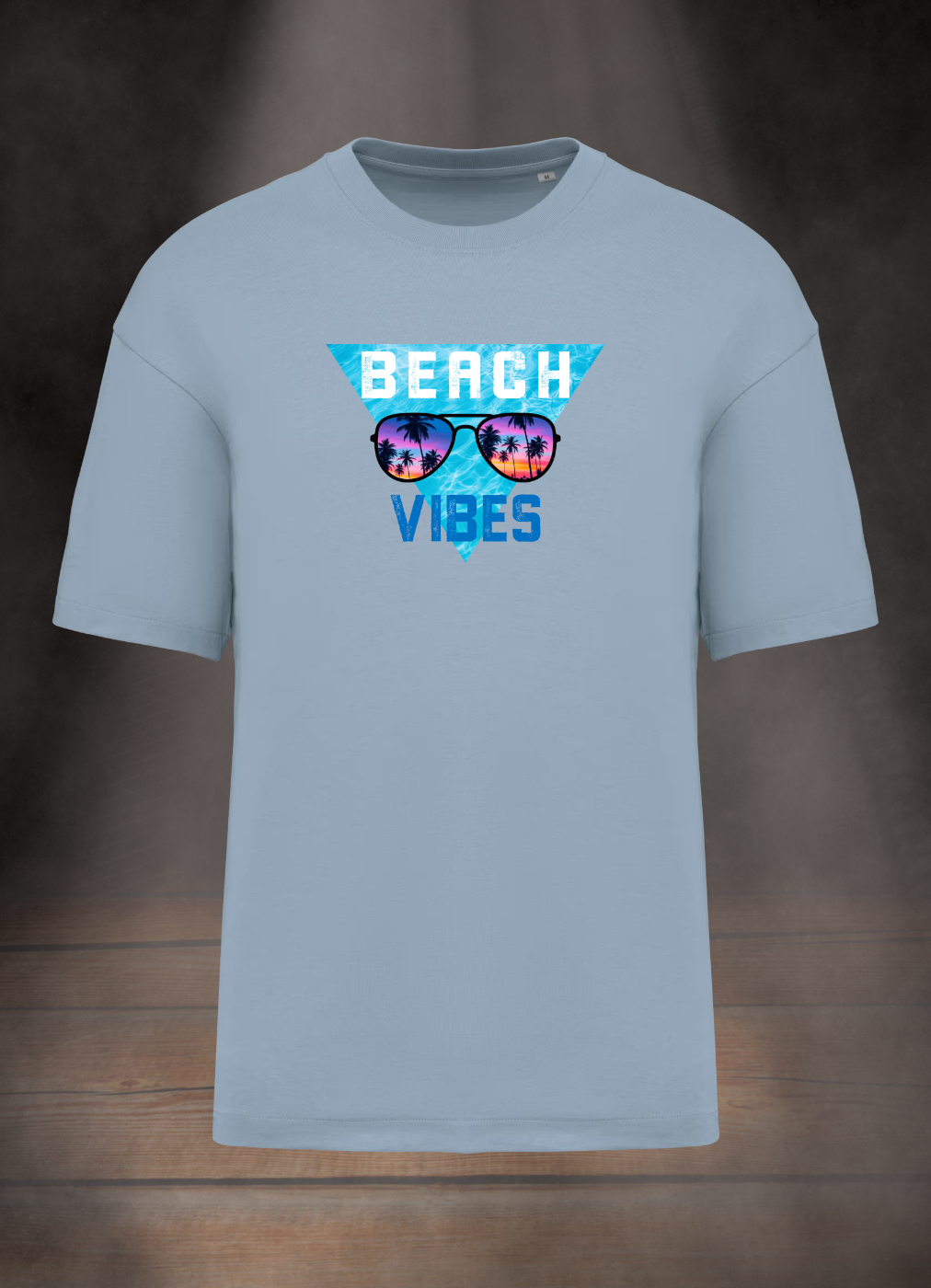 OVERSIZE T-SHIRT #BEACH VIBES