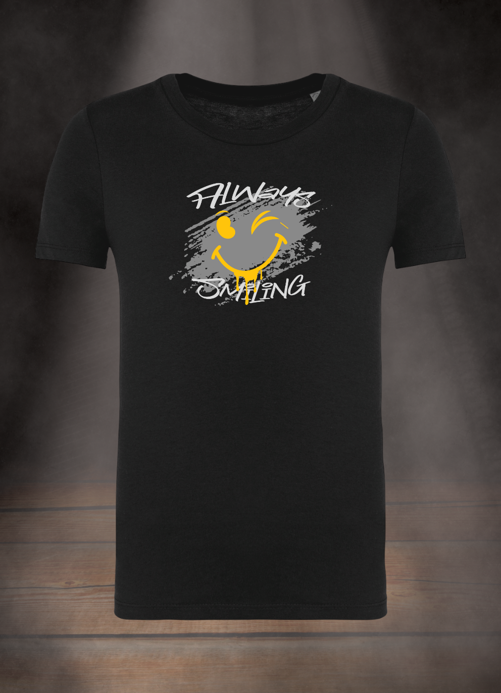 KINDER T-SHIRT #ALWAYS SMILING