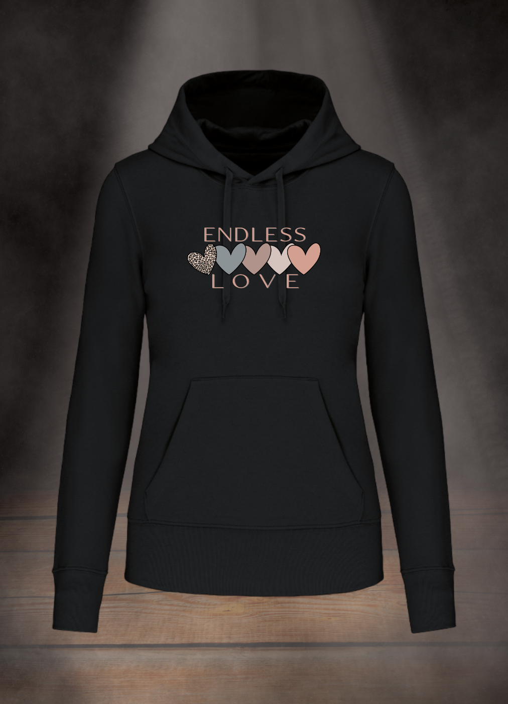 DAMEN HOODIE #ENDLESS LOVE
