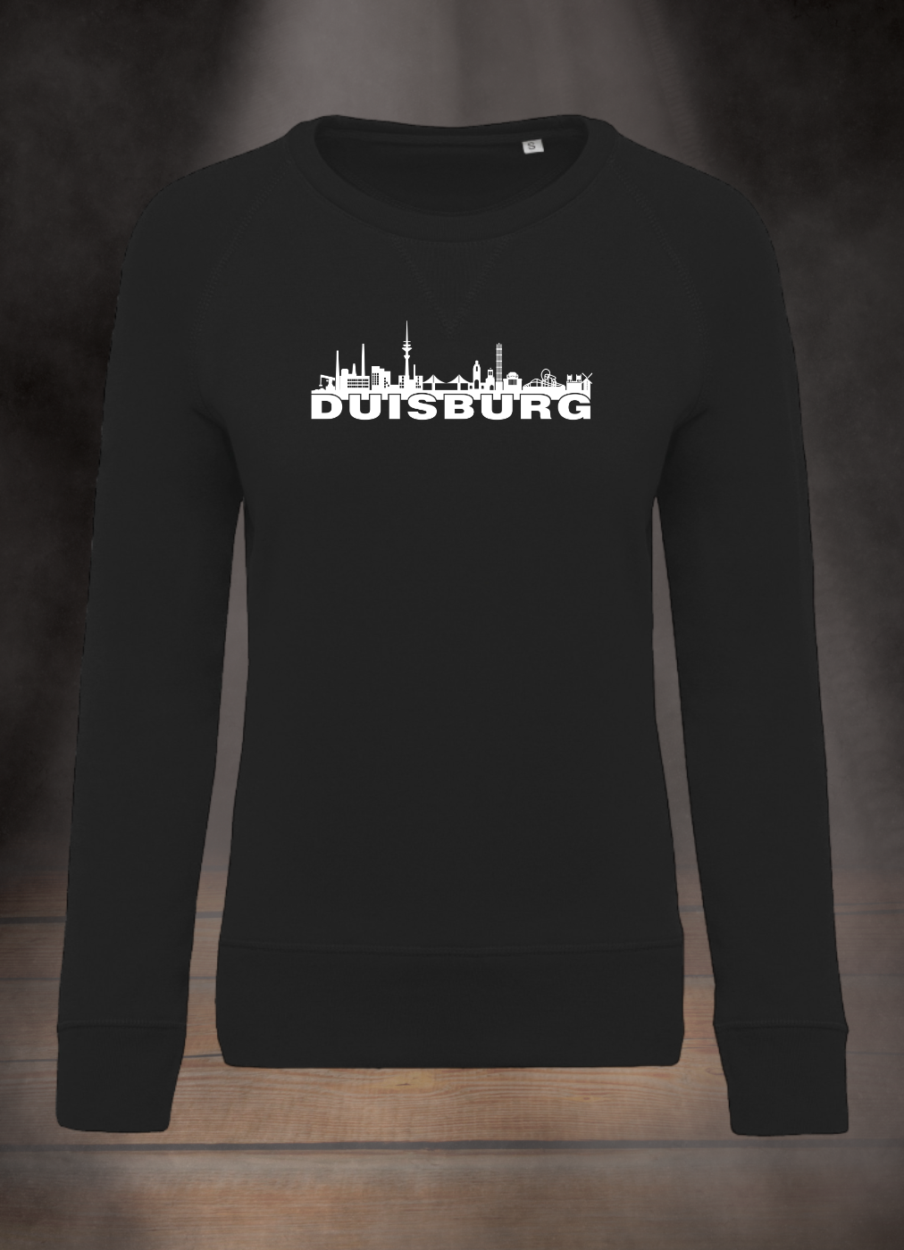 DAMEN SWEATSHIRT #DUISBURG SKYLINE