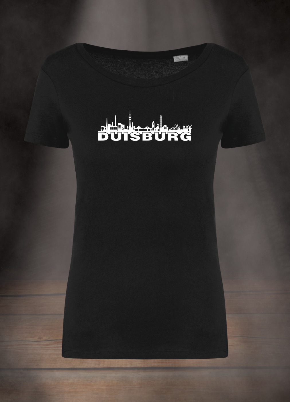 DAMEN T-SHIRT #DUISBURG SKYLINE