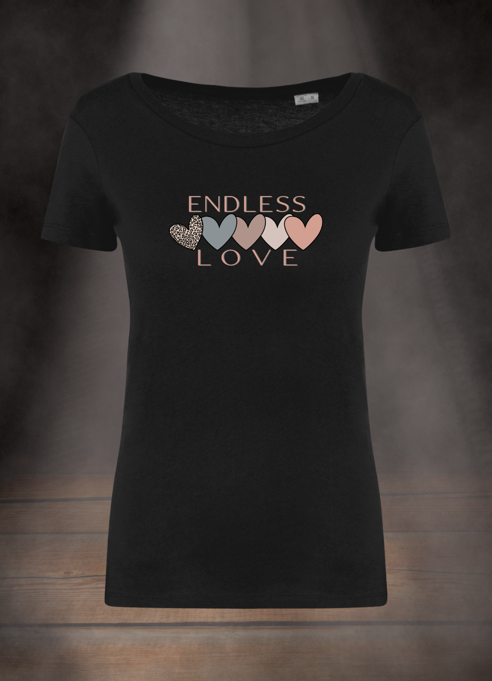 DAMEN T-SHIRT #ENDLESS LOVE