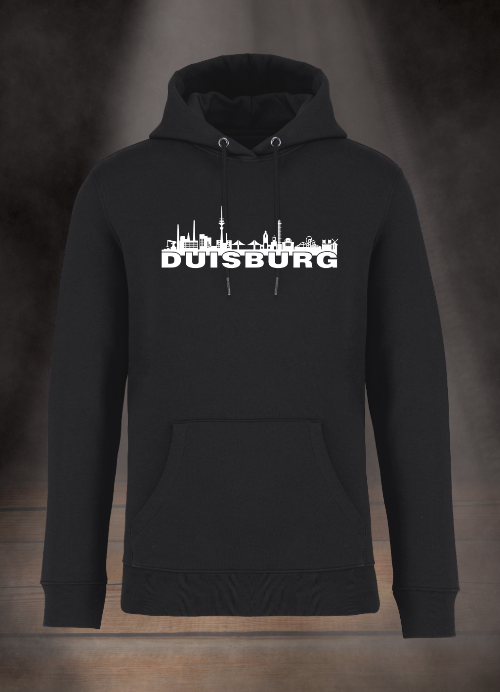HERREN HOODIE #DUISBURG SKYLINE