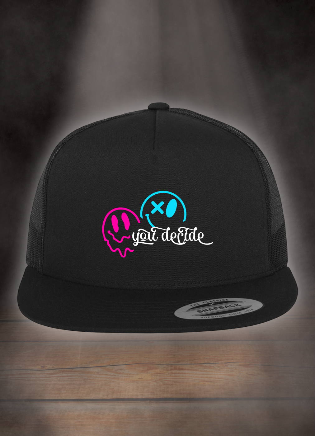 FLEXFIT TRUCKER SNAPBACK CAP #YOU DECIDE