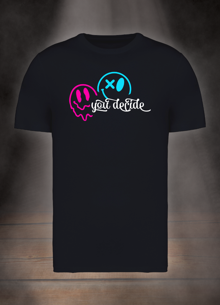 HERREN T-SHIRT #YOU DECIDE