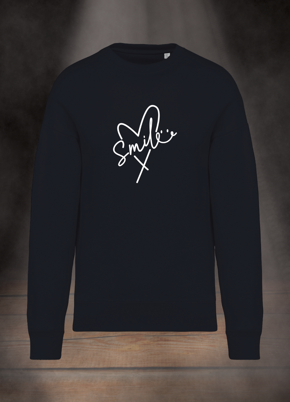 OVERSIZE SWEATSHIRT #HEART SMILE