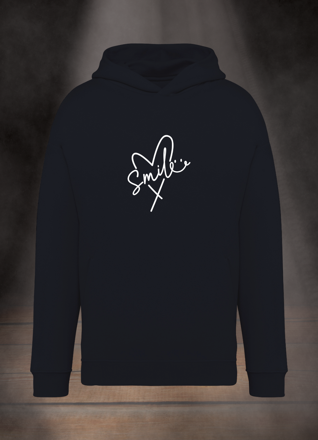 OVERSIZE HOODIE #HEART SMILE