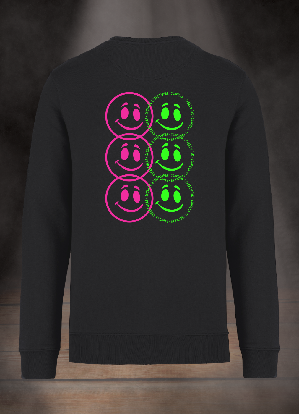 HERREN SWEATSHIRT #HAPPY CIRCLES