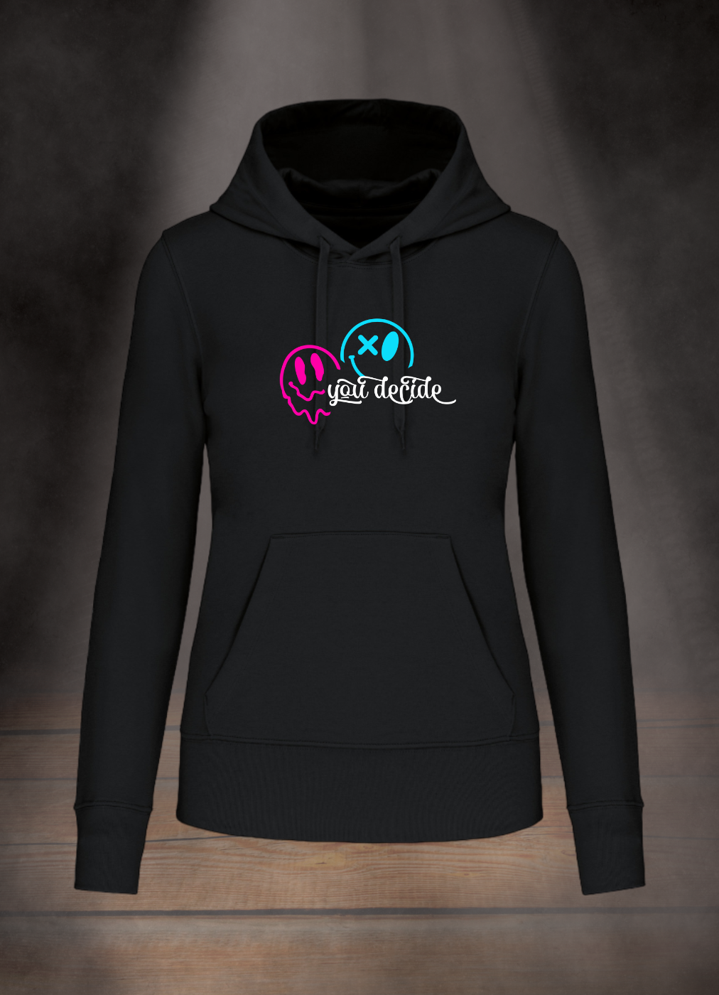 DAMEN HOODIE #YOU DECIDE