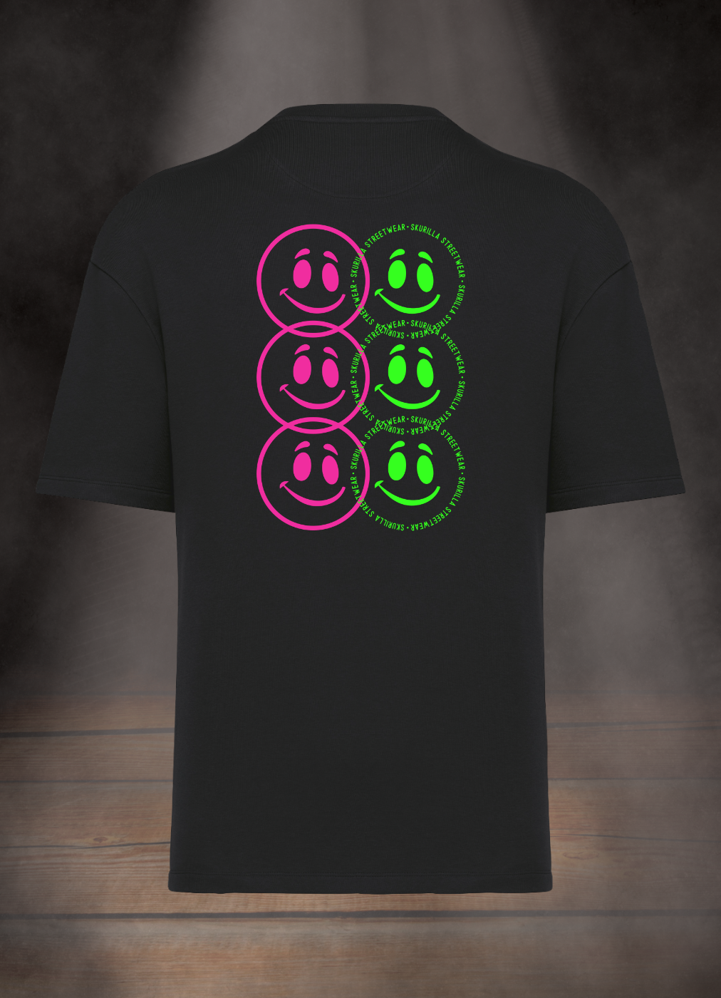 OVERSIZE T-SHIRT 300gr. #HAPPY CIRCLES