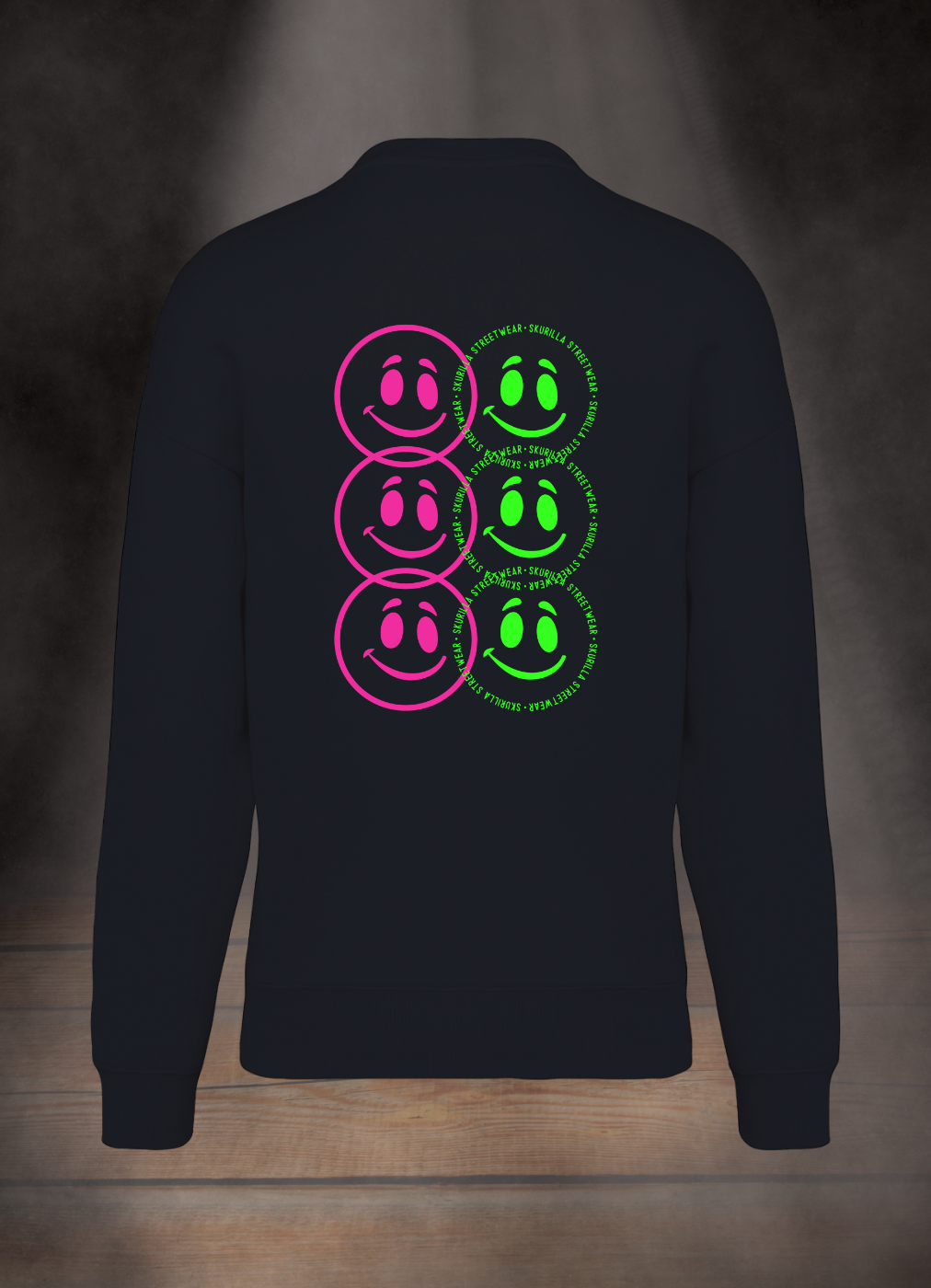 OVERSIZE SWEATSHIRT #HAPPY CIRCLES