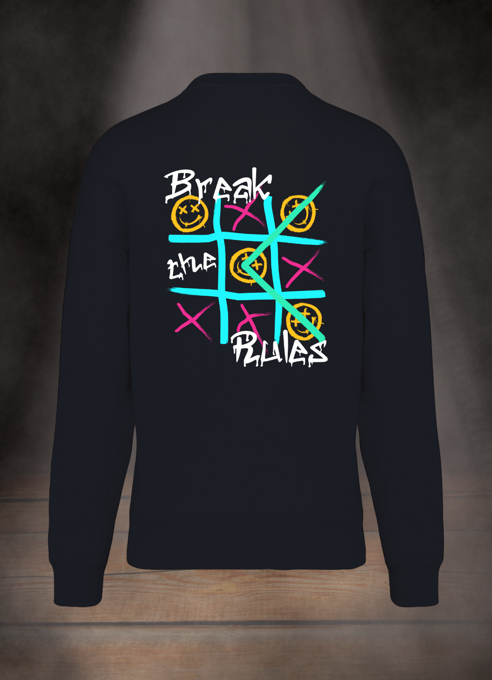 OVERSIZE SWEATSHIRT #BREAK THE RULES