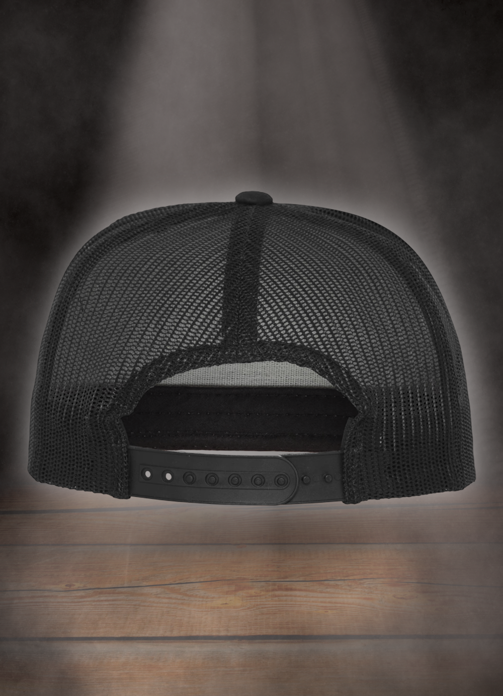 FLEXFIT TRUCKER SNAPBACK CAP #LAUREL BRANCH WHITE