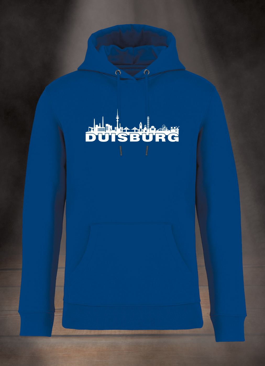 HERREN HOODIE #DUISBURG SKYLINE