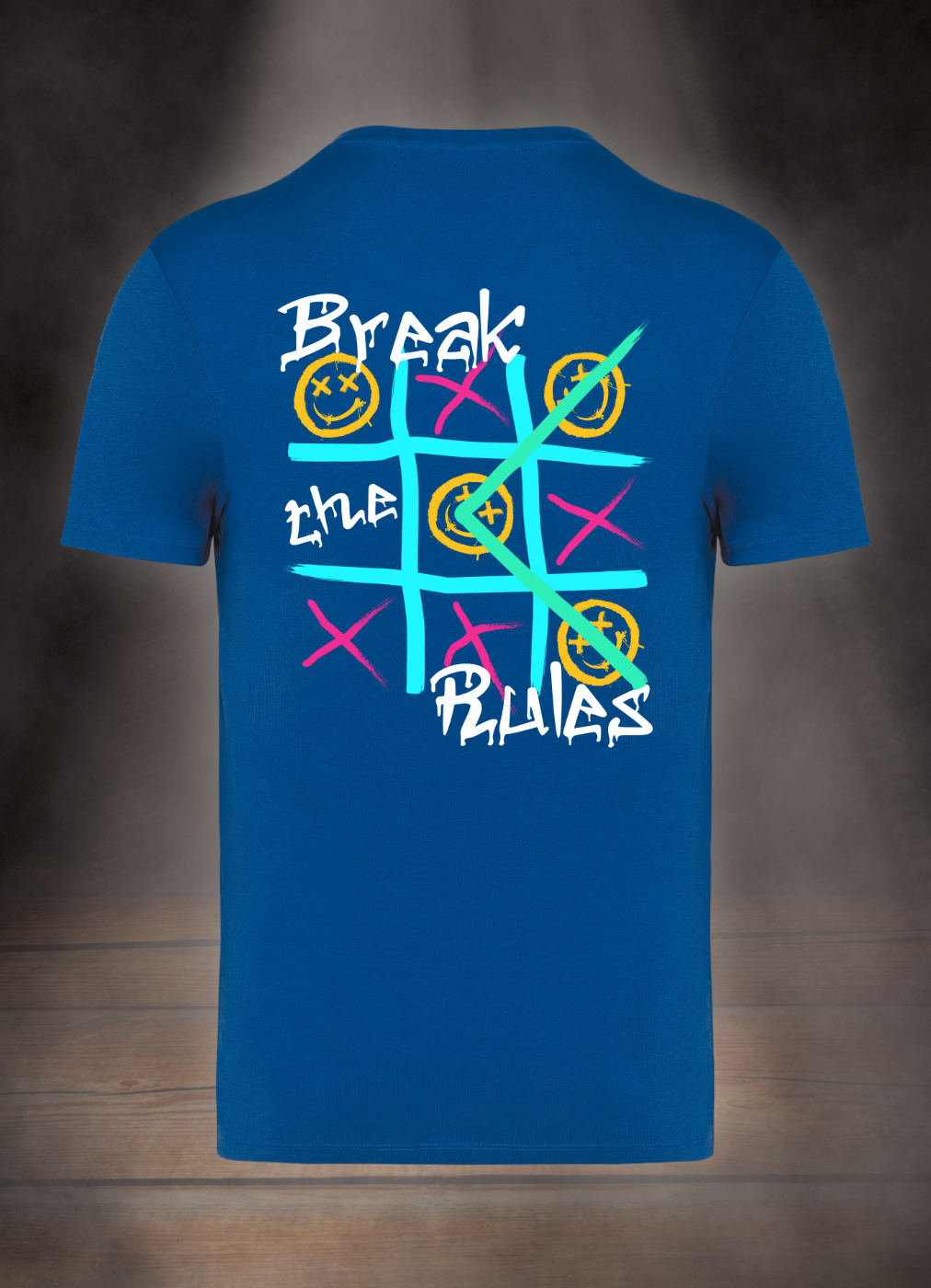 HERREN T-SHIRT BREAK THE RULES