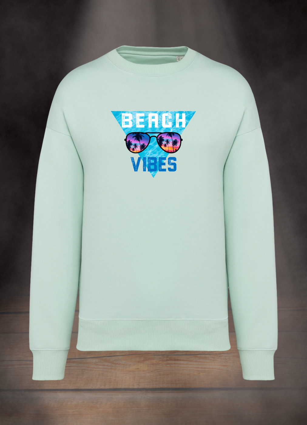 OVERSIZE SWEATSHIRT #BEACH VIBES