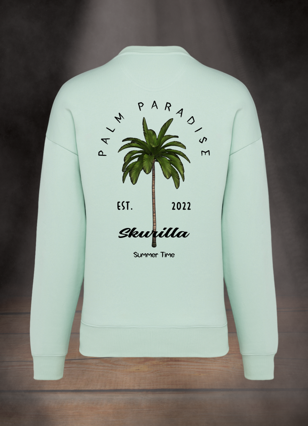 OVERSIZE SWEATSHIRT #PALM PARADISE