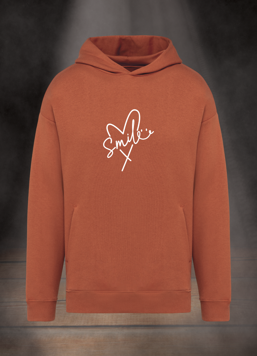 OVERSIZE HOODIE #HEART SMILE