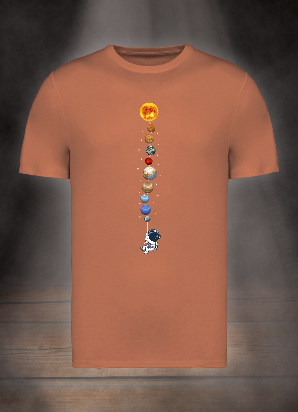 VOLLERT HERREN T-SHIRT #ASTRONAUT