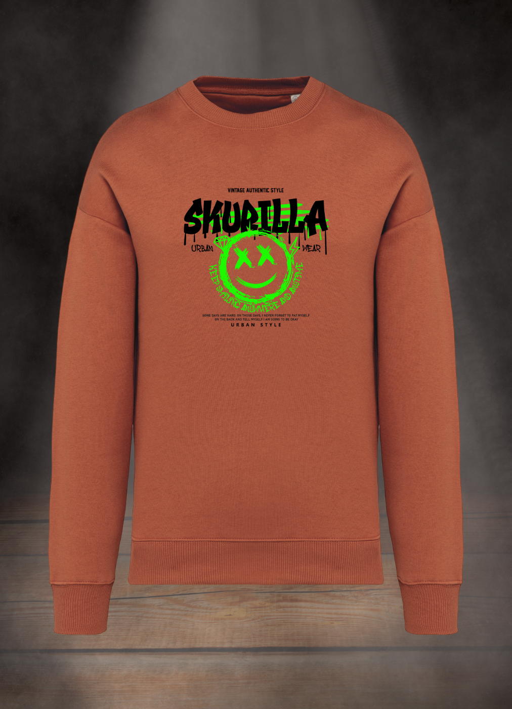 OVERSIZE SWEATSHIRT #SMILEFACE