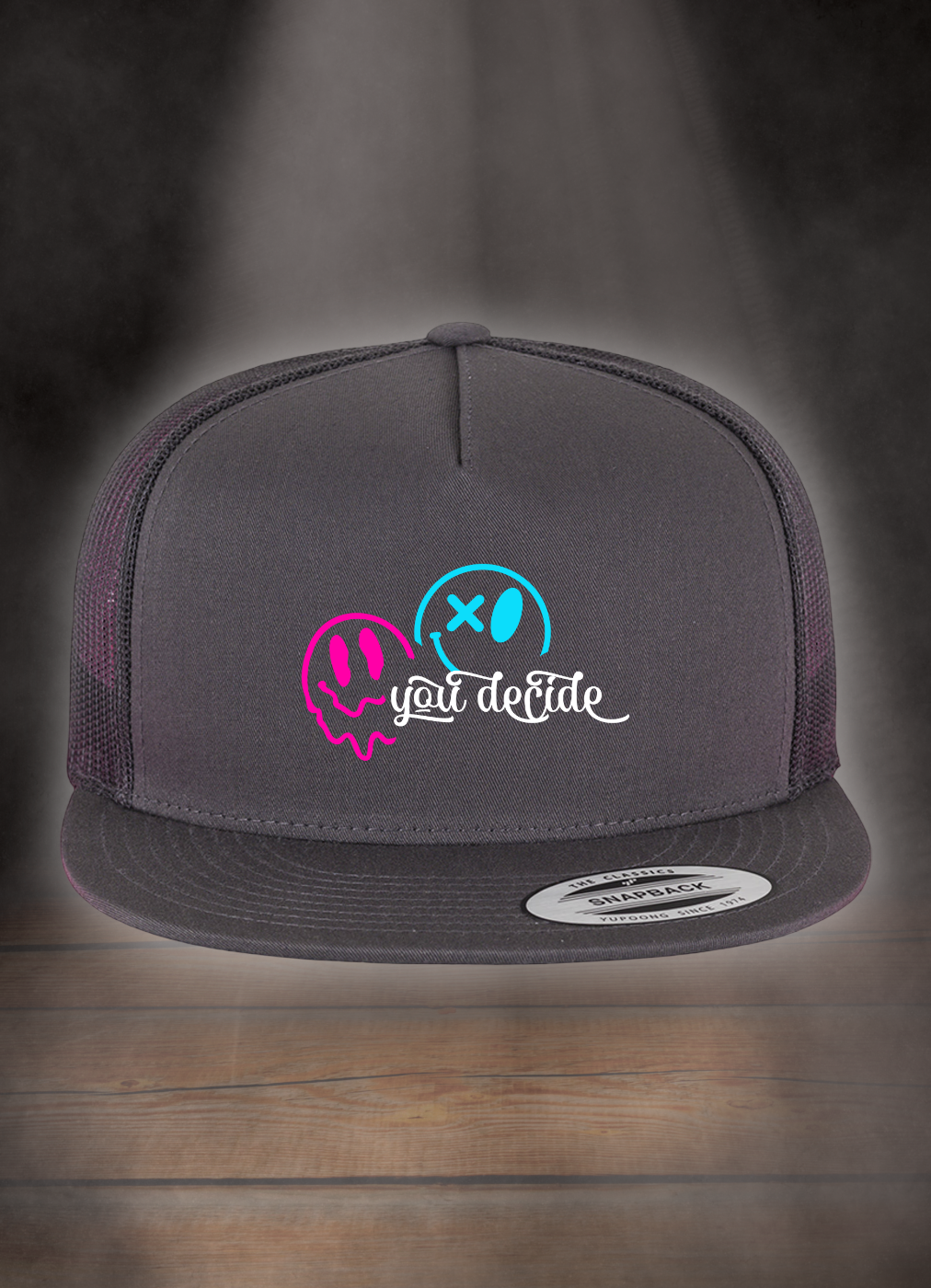 FLEXFIT TRUCKER SNAPBACK CAP #YOU DECIDE