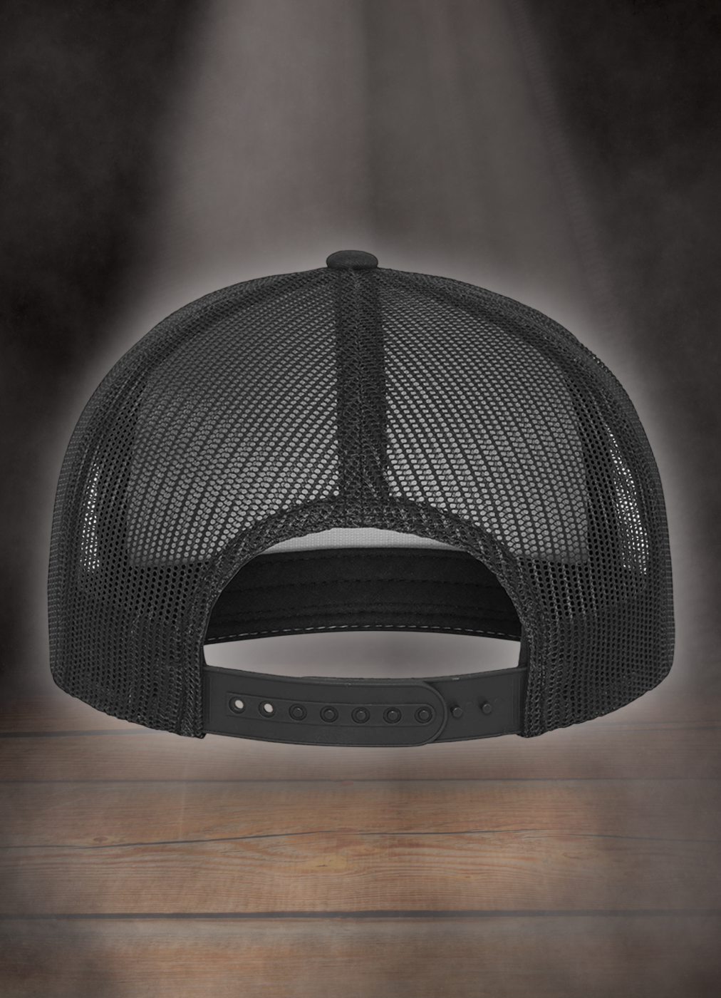 FLEXFIT TRUCKER SNAPBACK CAP #OLD TYPE WHITE