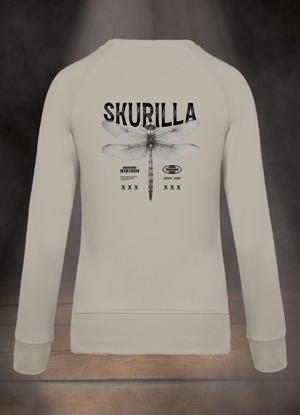 DAMEN SWEATSHIRT #DRAGON FLY