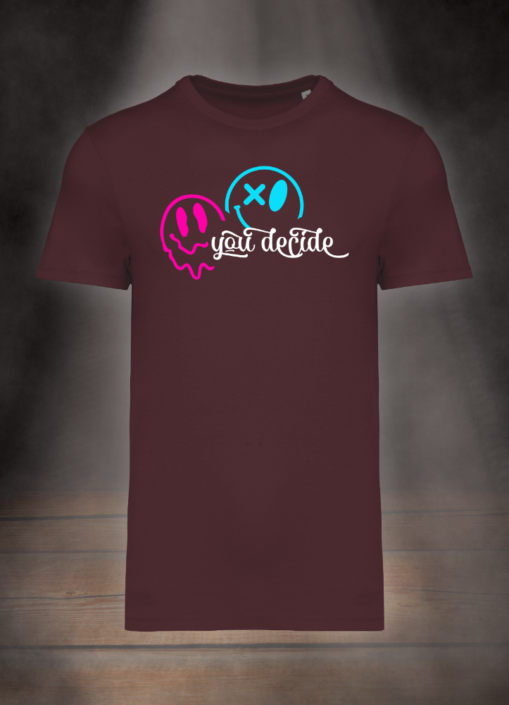 DAMEN T-SHIRT #YOU DECIDE
