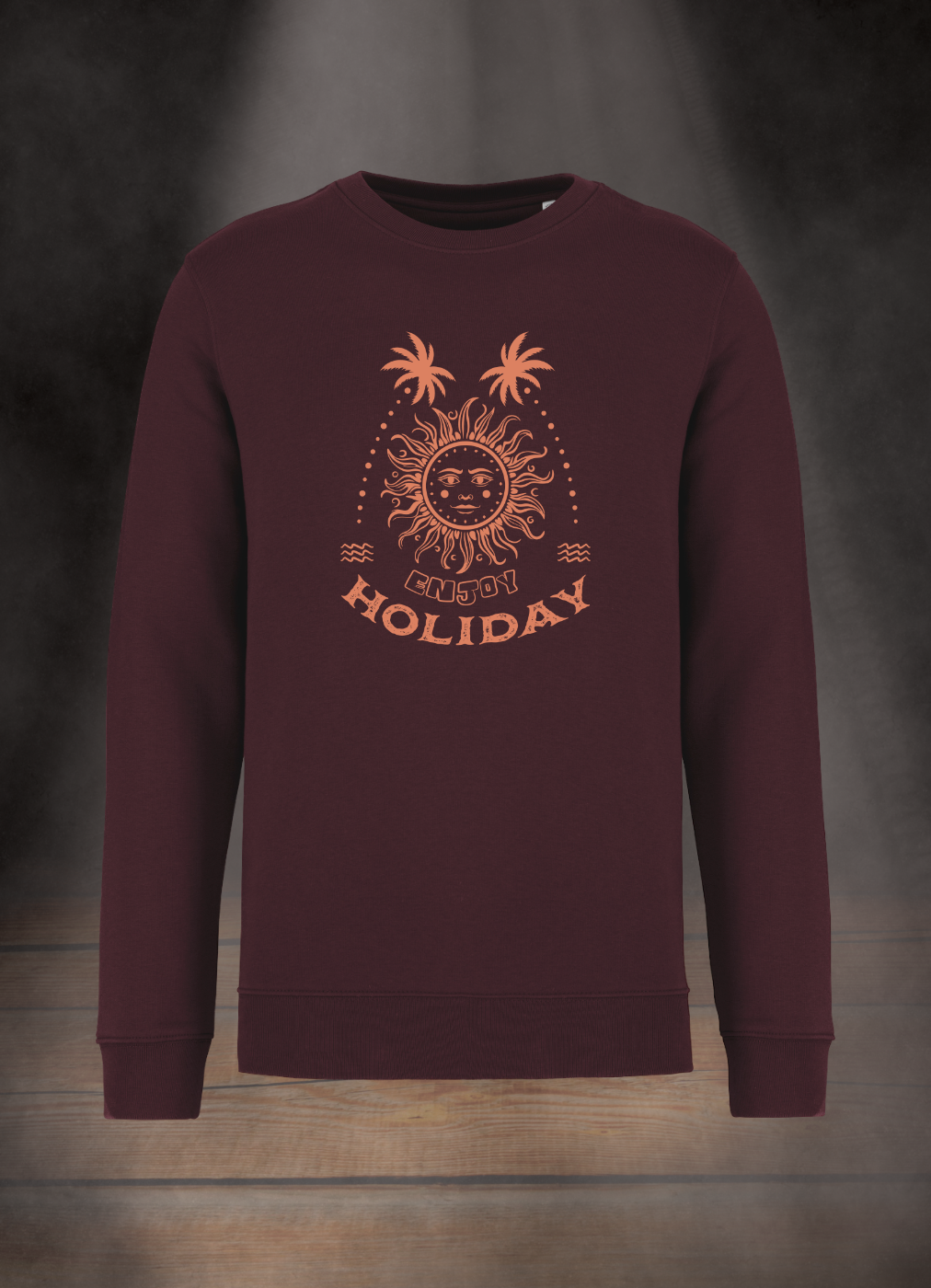 HERREN SWEATSHIRT #ENJOY HOLIDAY