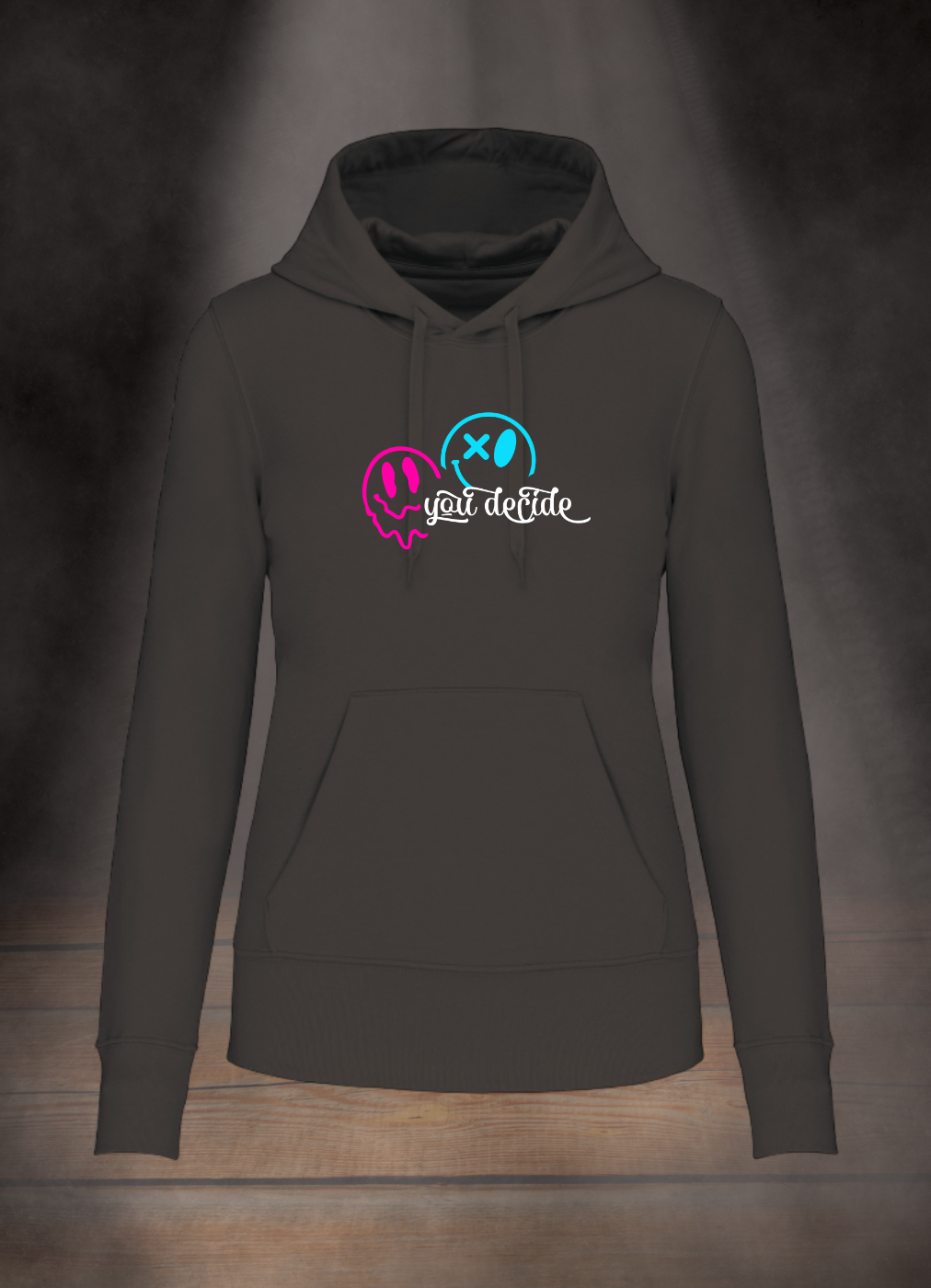 DAMEN HOODIE #YOU DECIDE
