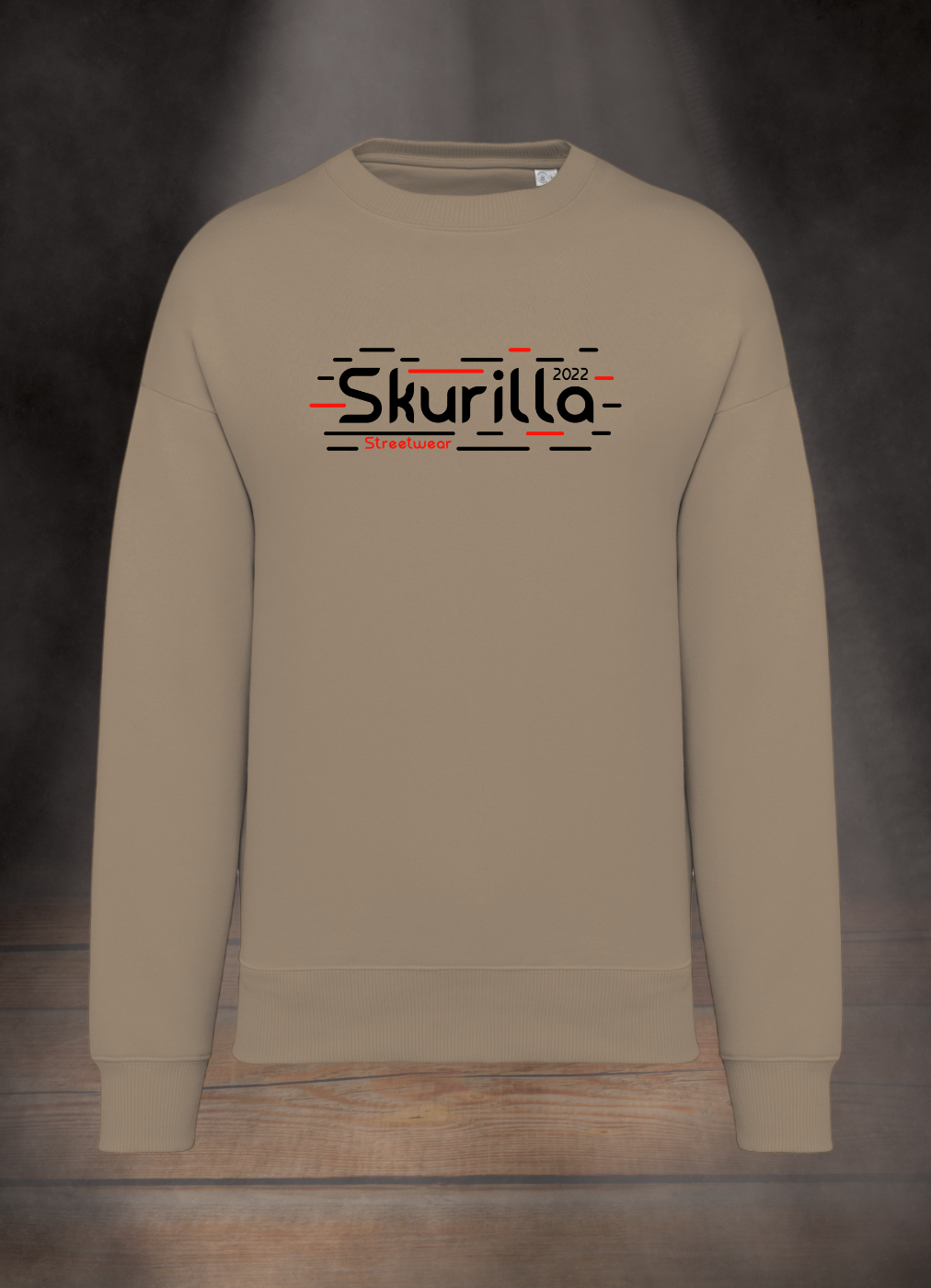 OVERSIZE SWEATSHIRT #BLACK´N RED