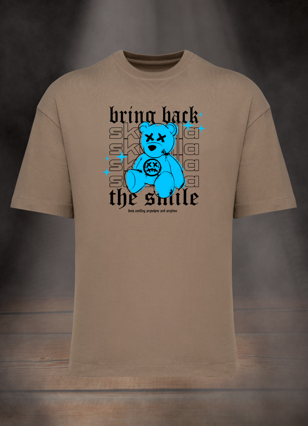 OVERSIZE T-SHIRT 220gr. #THE SMILE