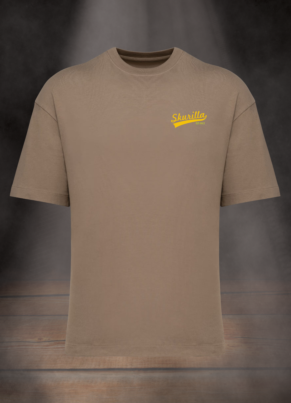 GESTICKTES OVERSIZE T-SHIRT 220gr. #PRIMARY