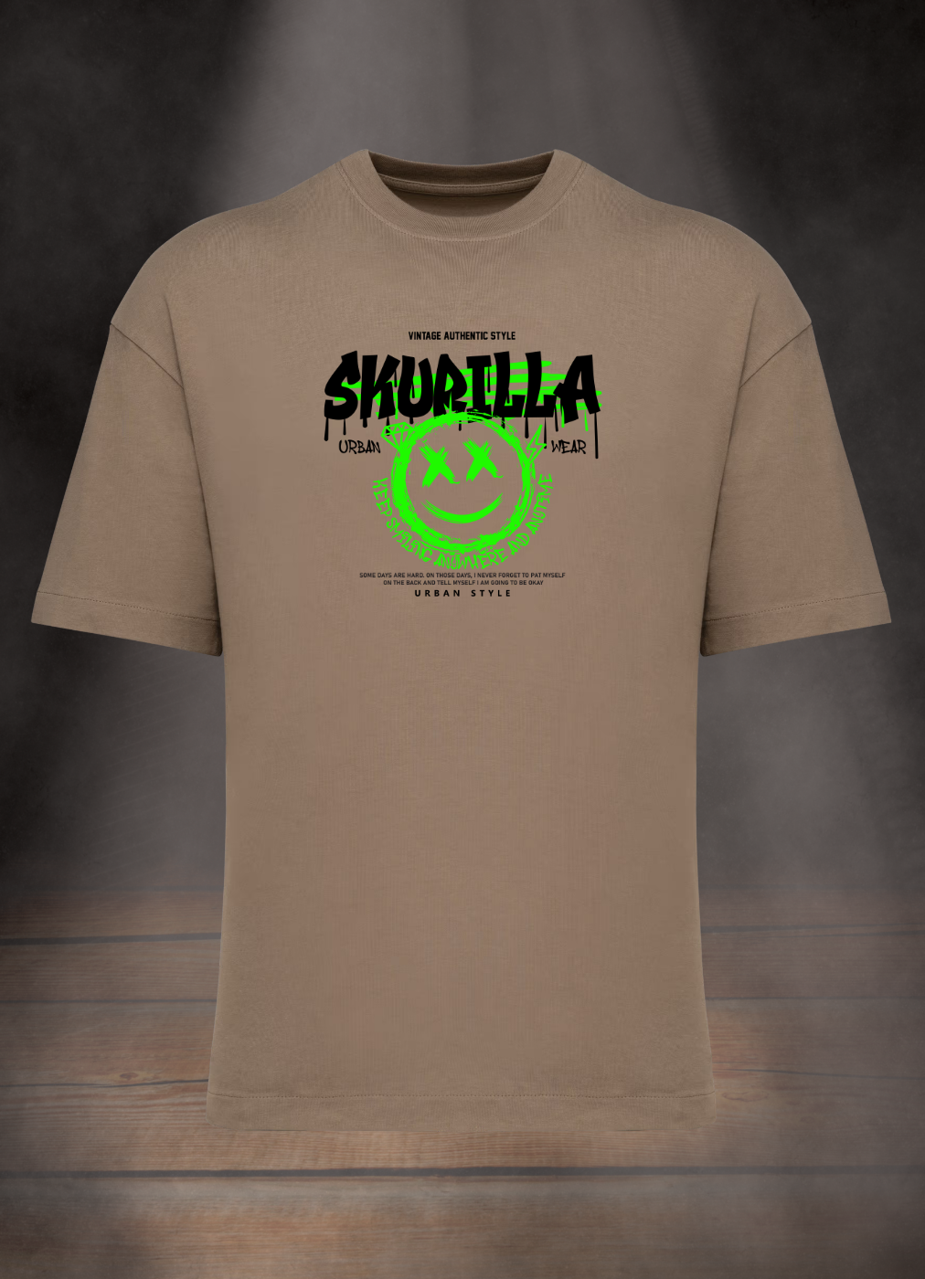 OVERSIZE T-SHIRT 220gr. #SMILEFACE