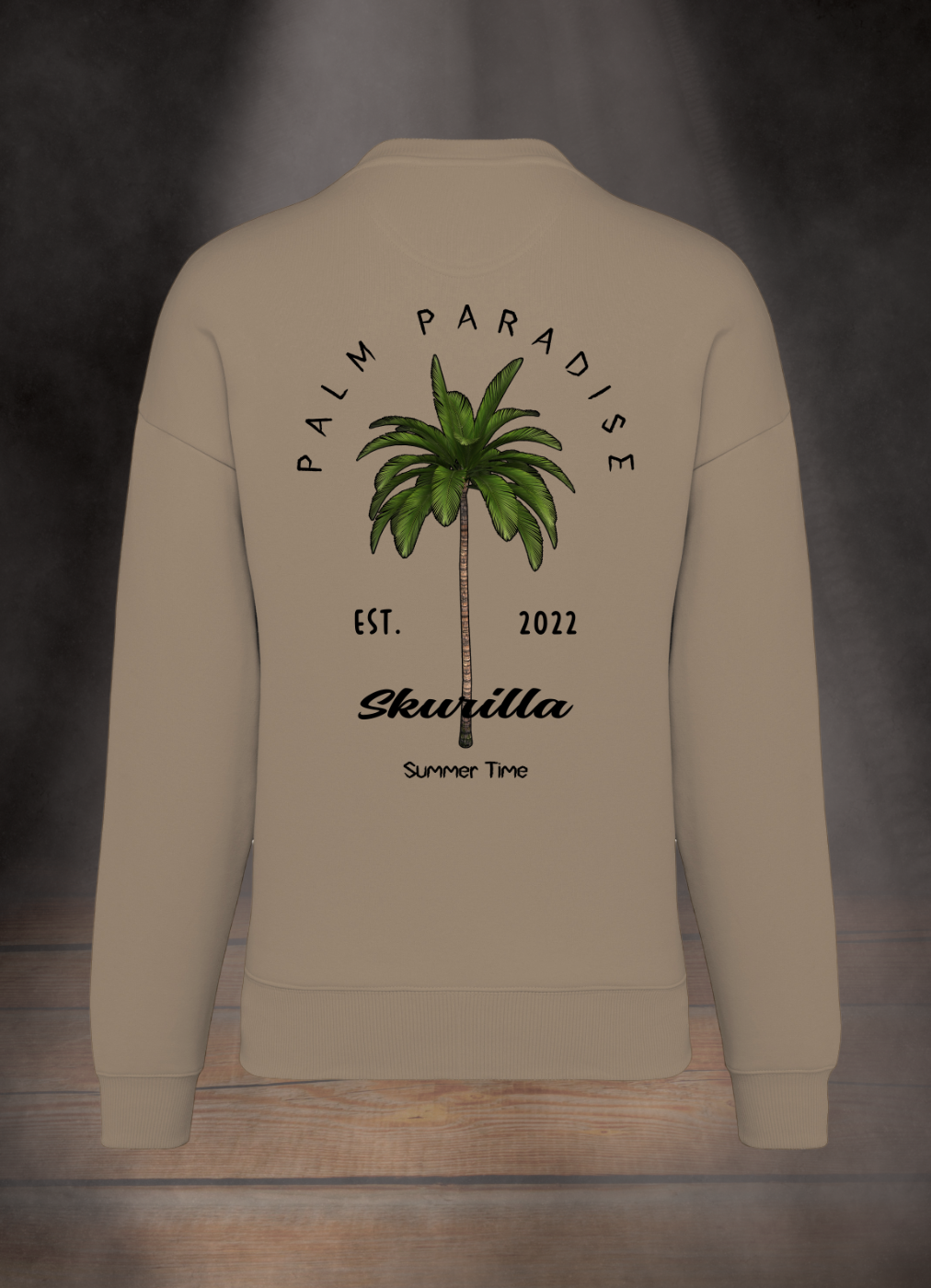 OVERSIZE SWEATSHIRT #PALM PARADISE