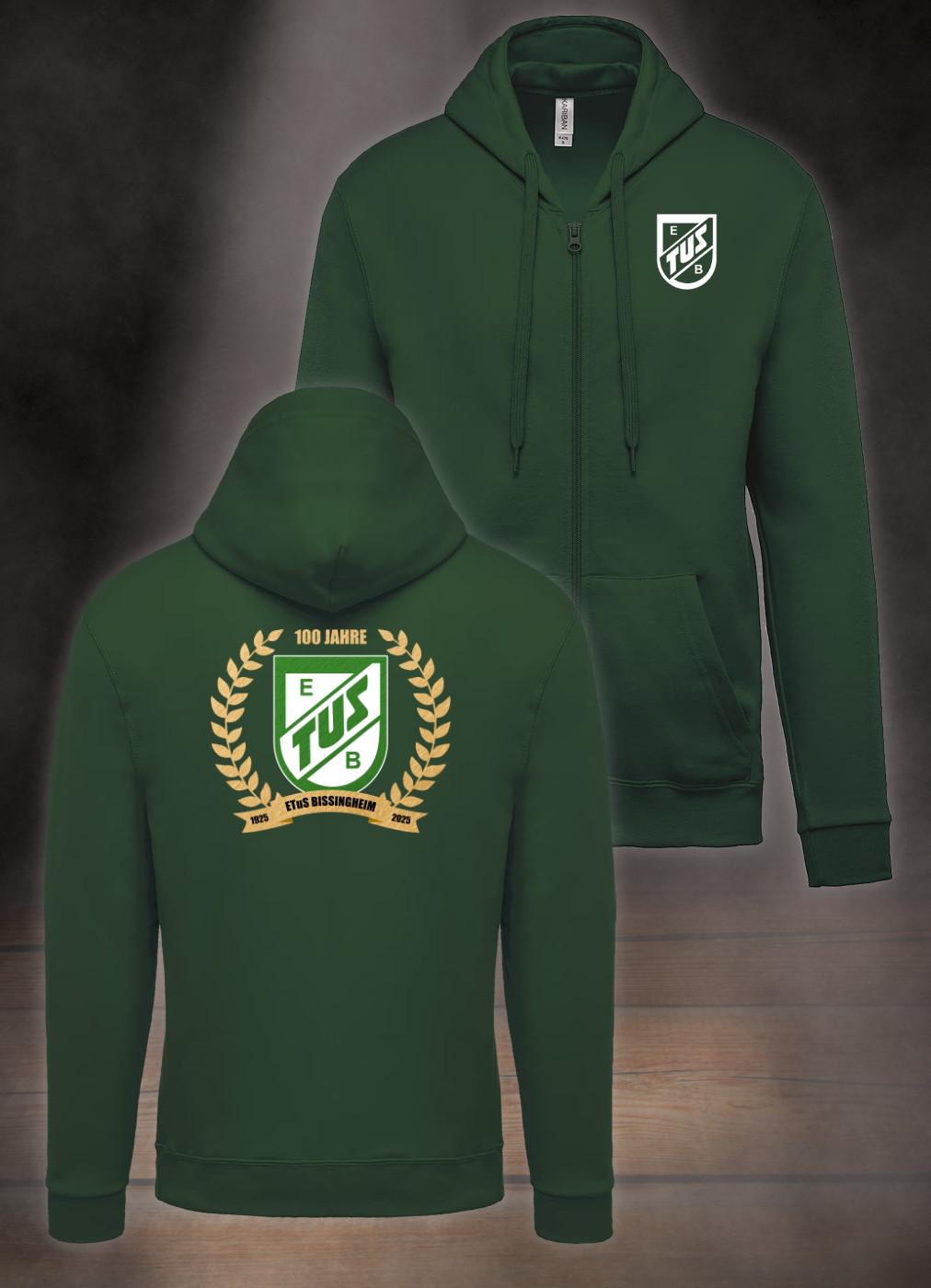 ETuS ZIPPERJACKE #100 JAHRE KRANZ