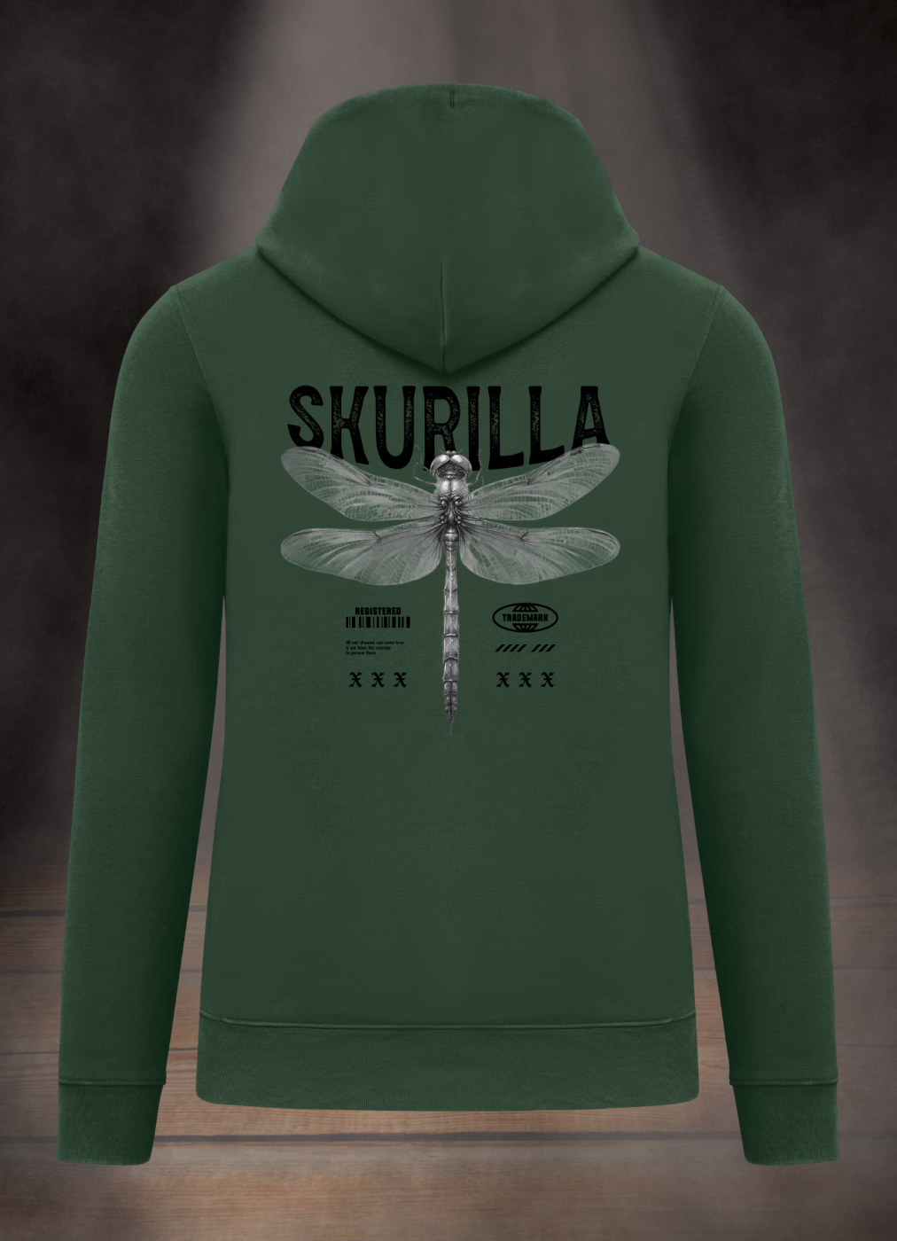 HERREN HOODIE #DRAGON FLY