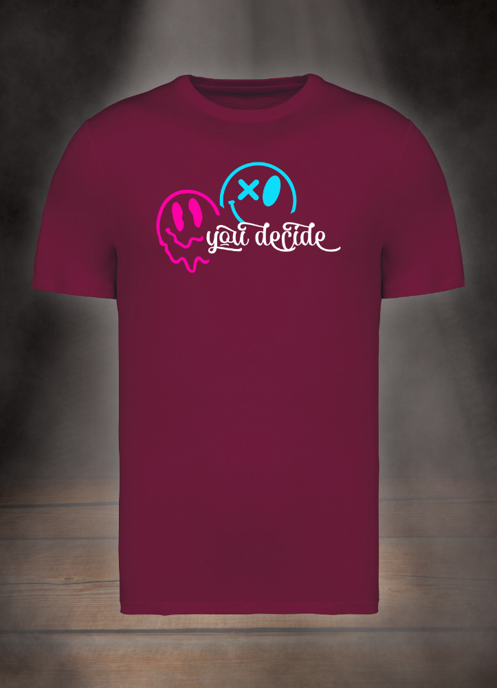 HERREN T-SHIRT #YOU DECIDE