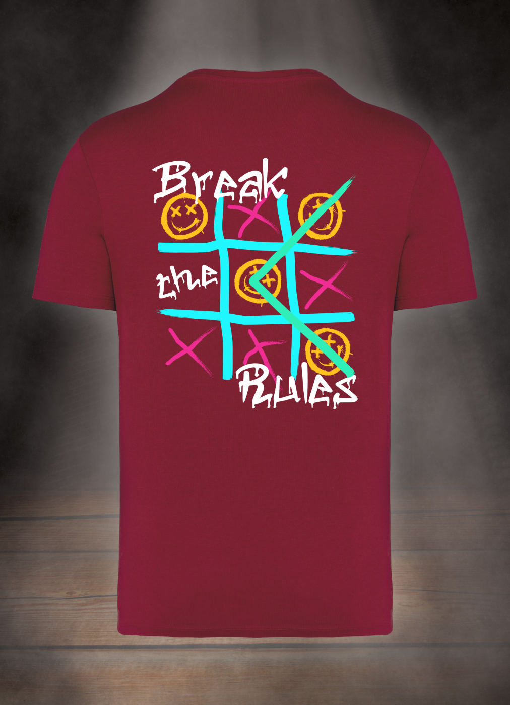 HERREN T-SHIRT BREAK THE RULES