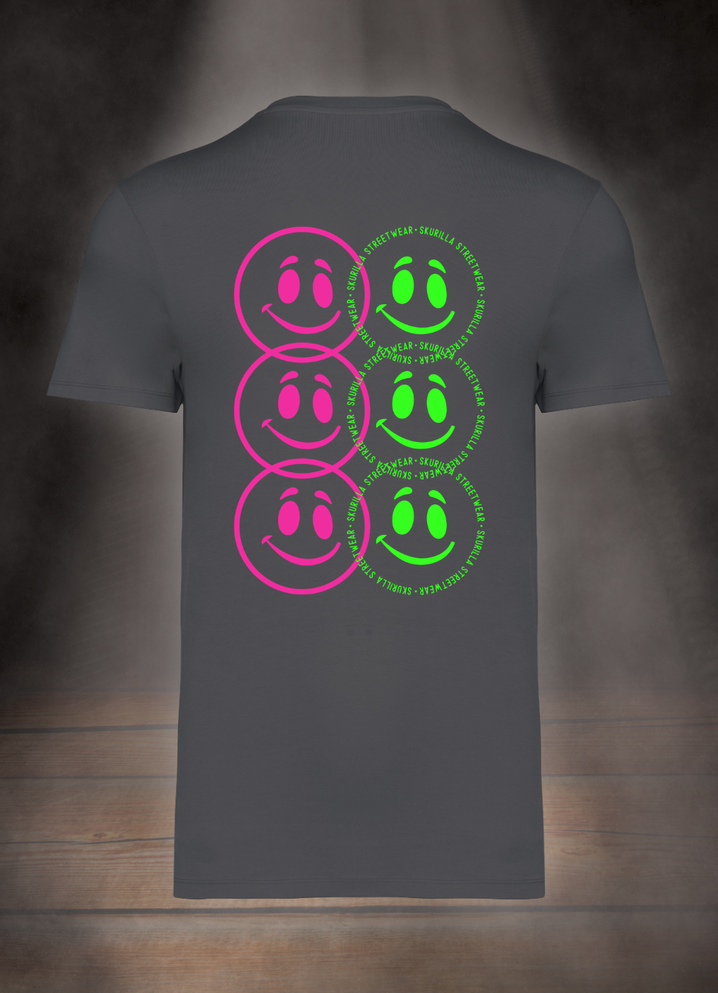 HERREN T-SHIRT #HAPPY CIRCLES