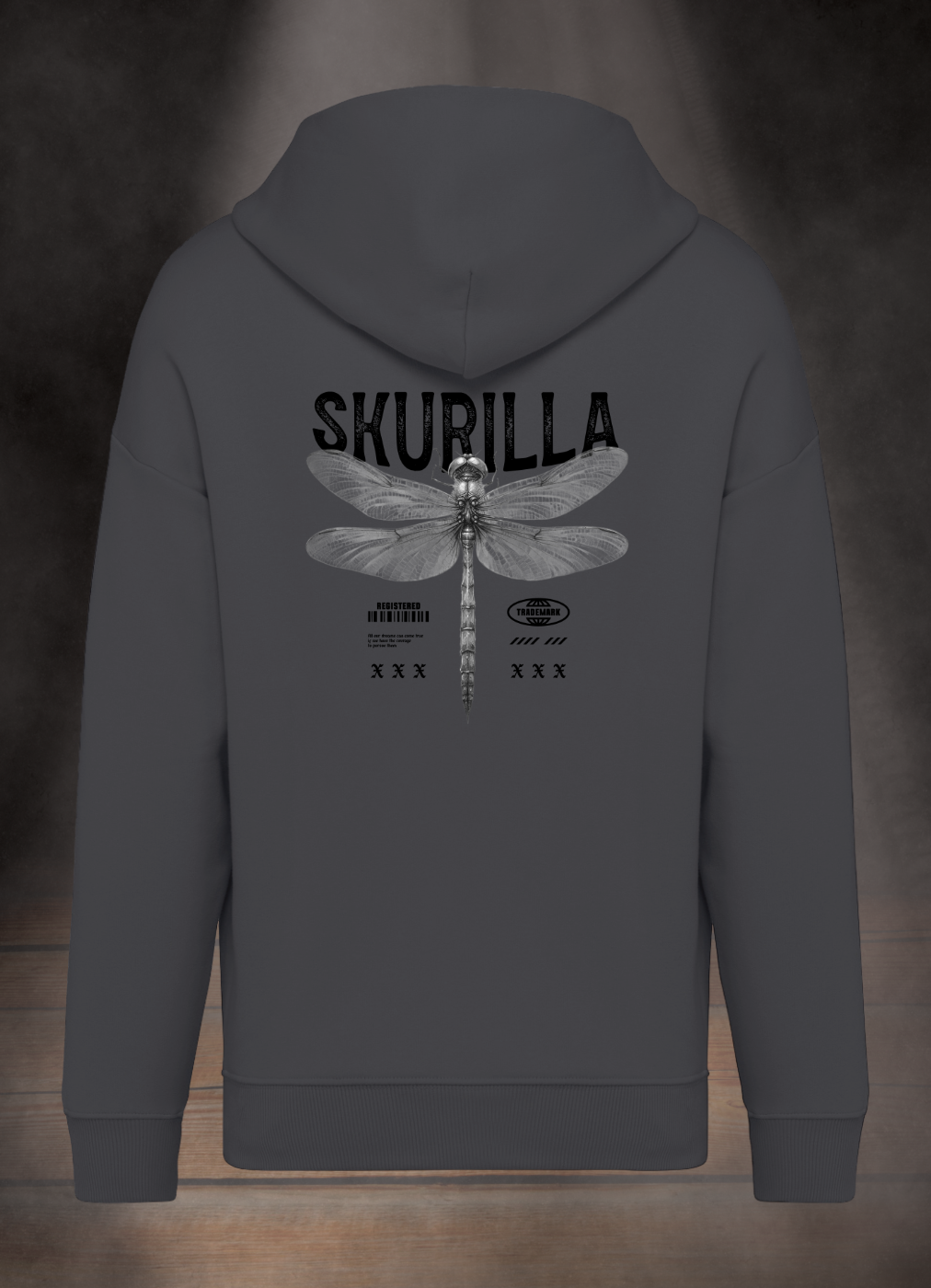 OVERSIZE HOODIE #DRAGON FLY