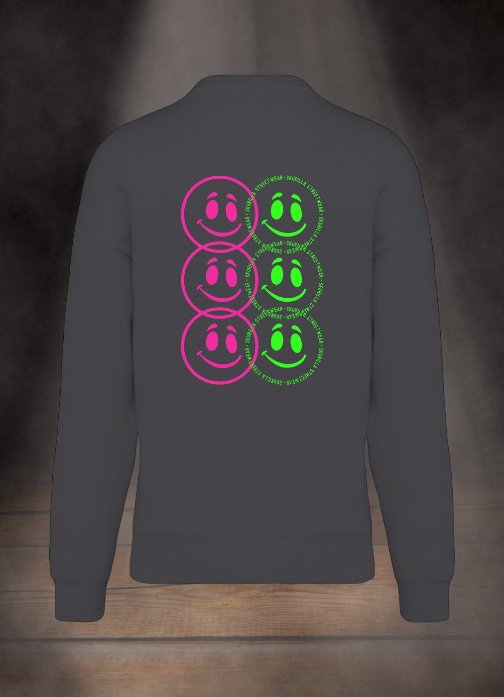 OVERSIZE SWEATSHIRT #HAPPY CIRCLES