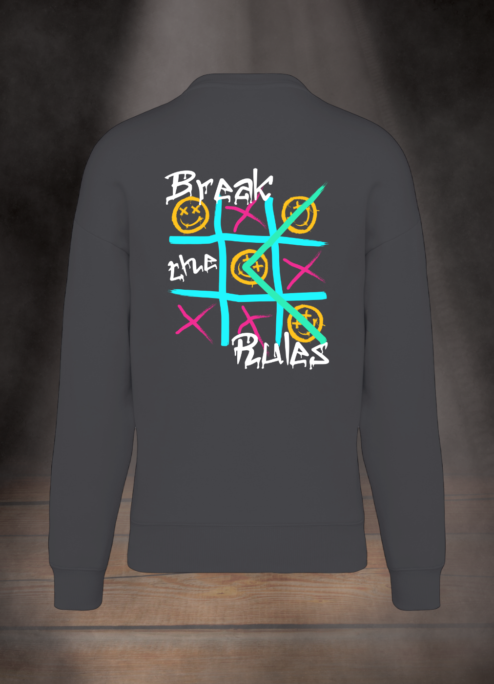 OVERSIZE SWEATSHIRT #BREAK THE RULES