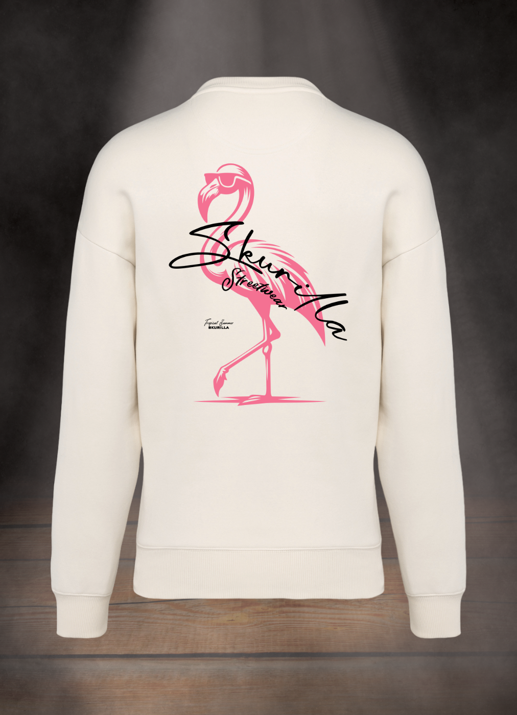 OVERSIZE SWEATSHIRT #FLAMINGO