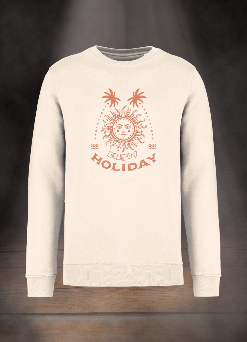 HERREN SWEATSHIRT #ENJOY HOLIDAY