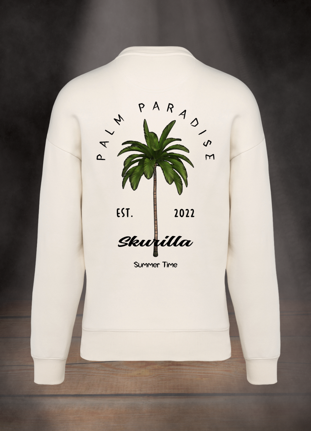 OVERSIZE SWEATSHIRT #PALM PARADISE