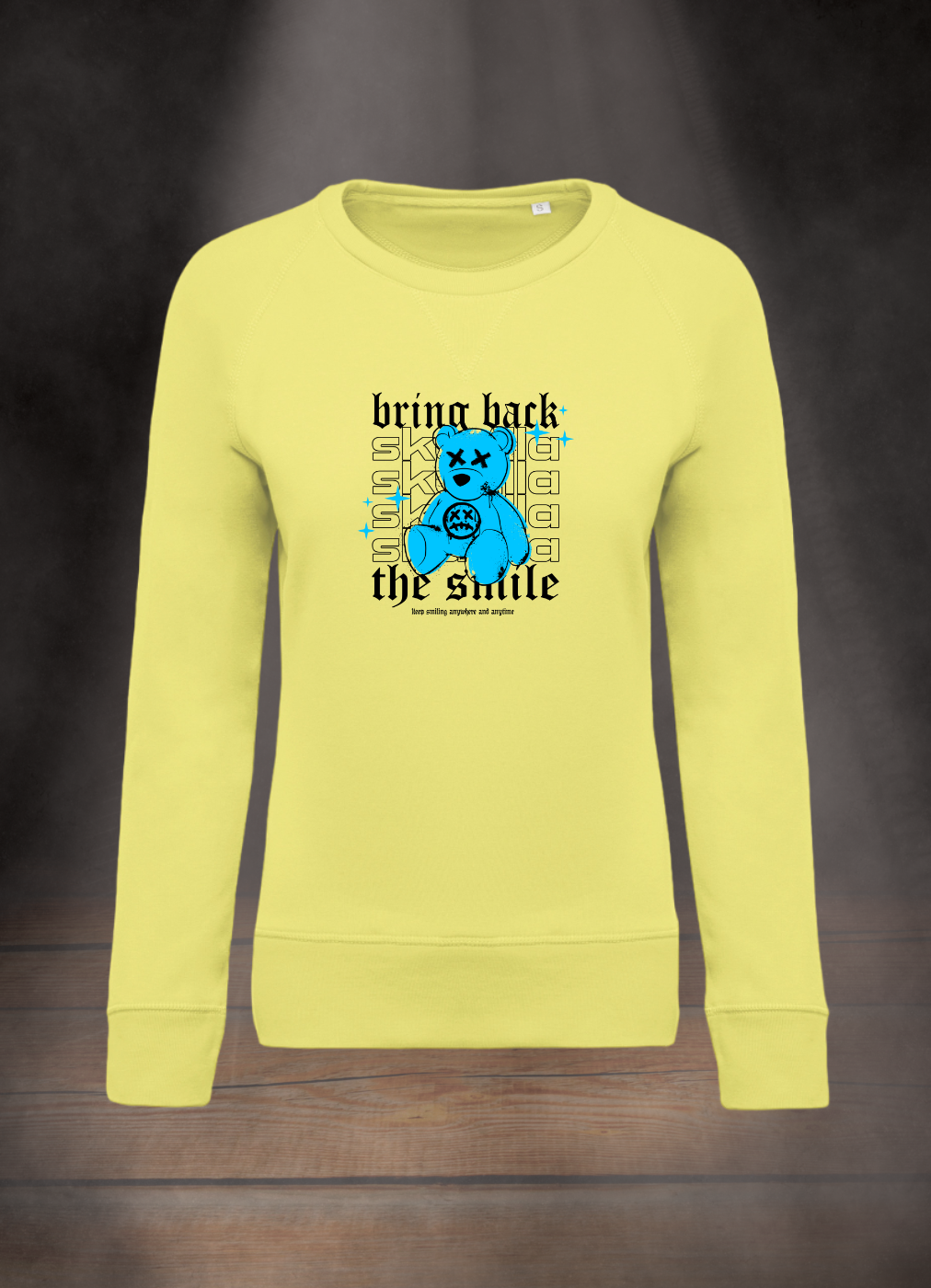 DAMEN SWEATSHIRT #THE SMILE