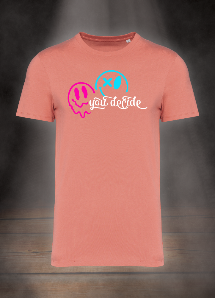 DAMEN T-SHIRT #YOU DECIDE